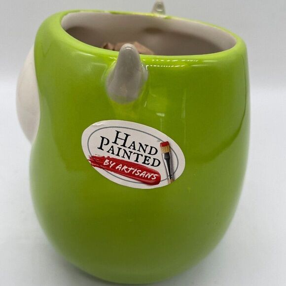 Disney Monsters Inc Mike Wazowski Mug Coffee 20 Oz. Ceramic 3D Figural Green - Picture 2 of 6